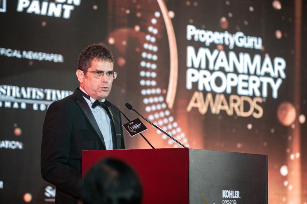 Myanmar property awards Tony Picon