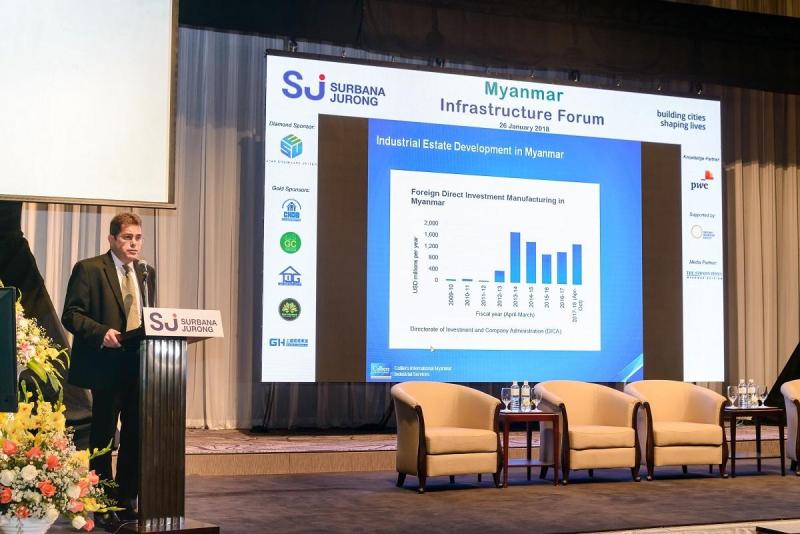 Myanamr infrastructure conference Tony Picon Colliers