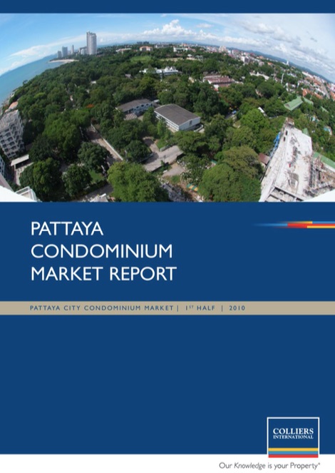 Pattaya real estate report Thailand Tony Picon